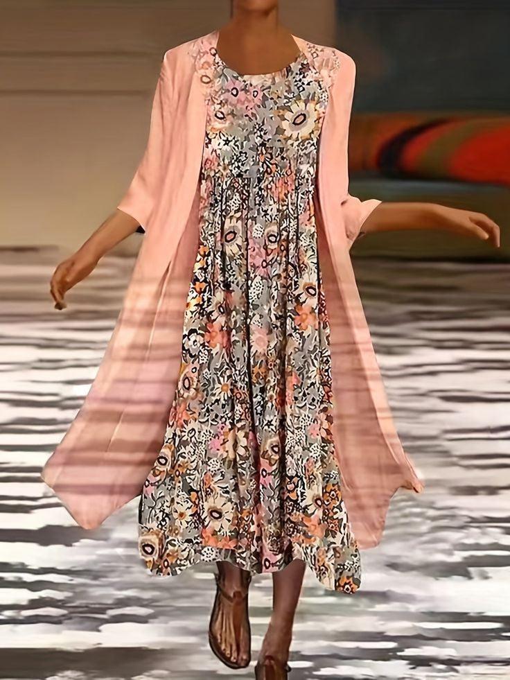Essie - Floral Boho Dress - Alira - Boutique