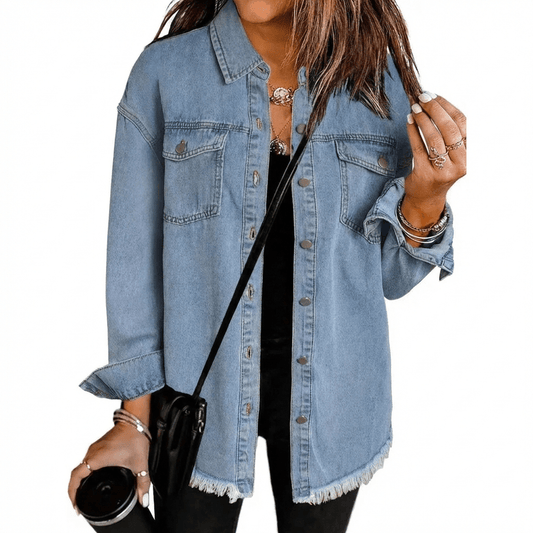 Everly | Classic Everyday Denim Jacket - Alira - Boutique