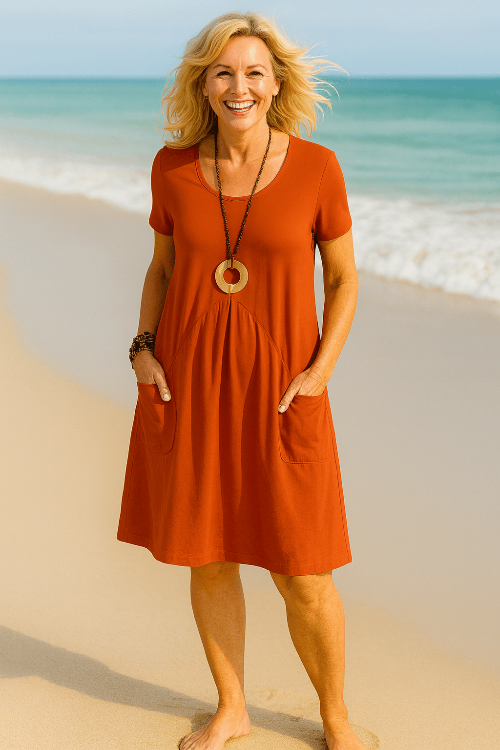 Evie | Everyday Ease Dress (S-5XL) - Alira - Boutique