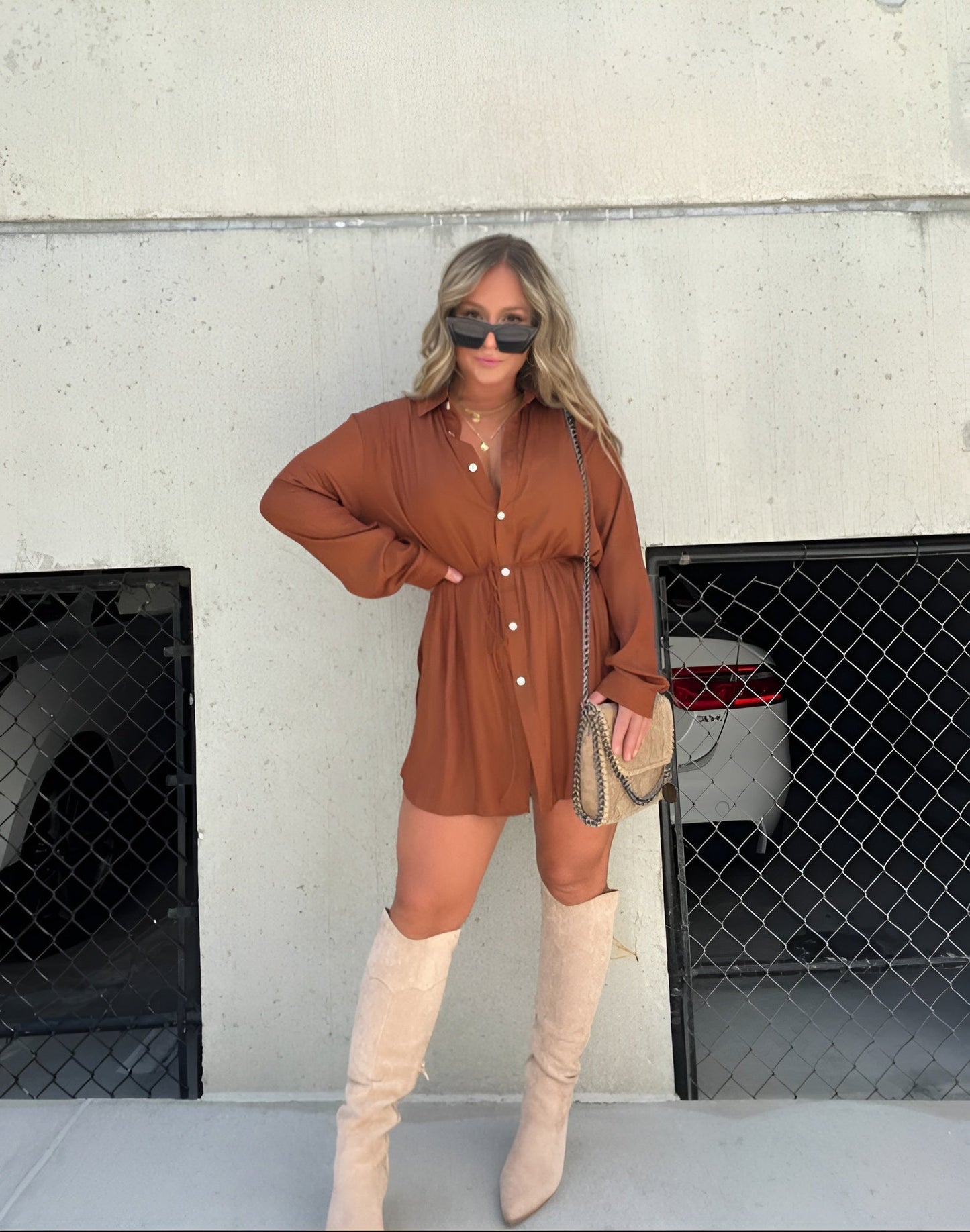 Fara - Chic Romper Dress - Alira - Boutique