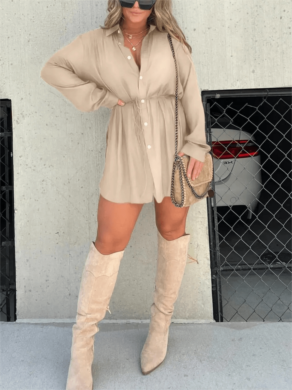 Fara - Chic Romper Dress - Alira - Boutique