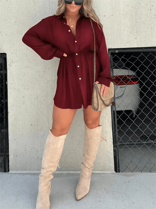 Fara - Chic Romper Dress - Alira - Boutique