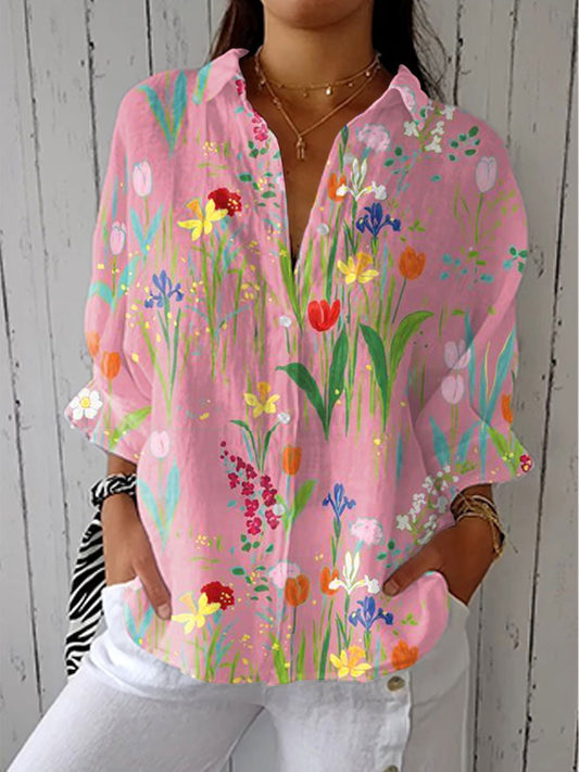 Fiona | Spring Garden Blouse - Alira - Boutique