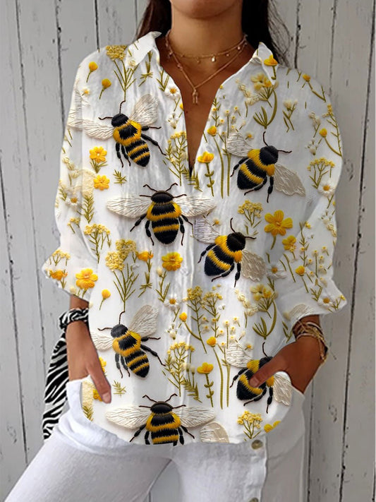 Fiorine | Golden Bee Blouse - Alira - Boutique