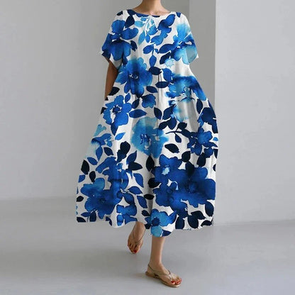 Floria - Vibrant Floral Dress - Alira - Boutique
