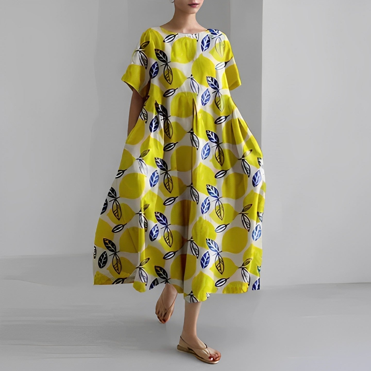 Floria - Vibrant Floral Dress - Alira - Boutique