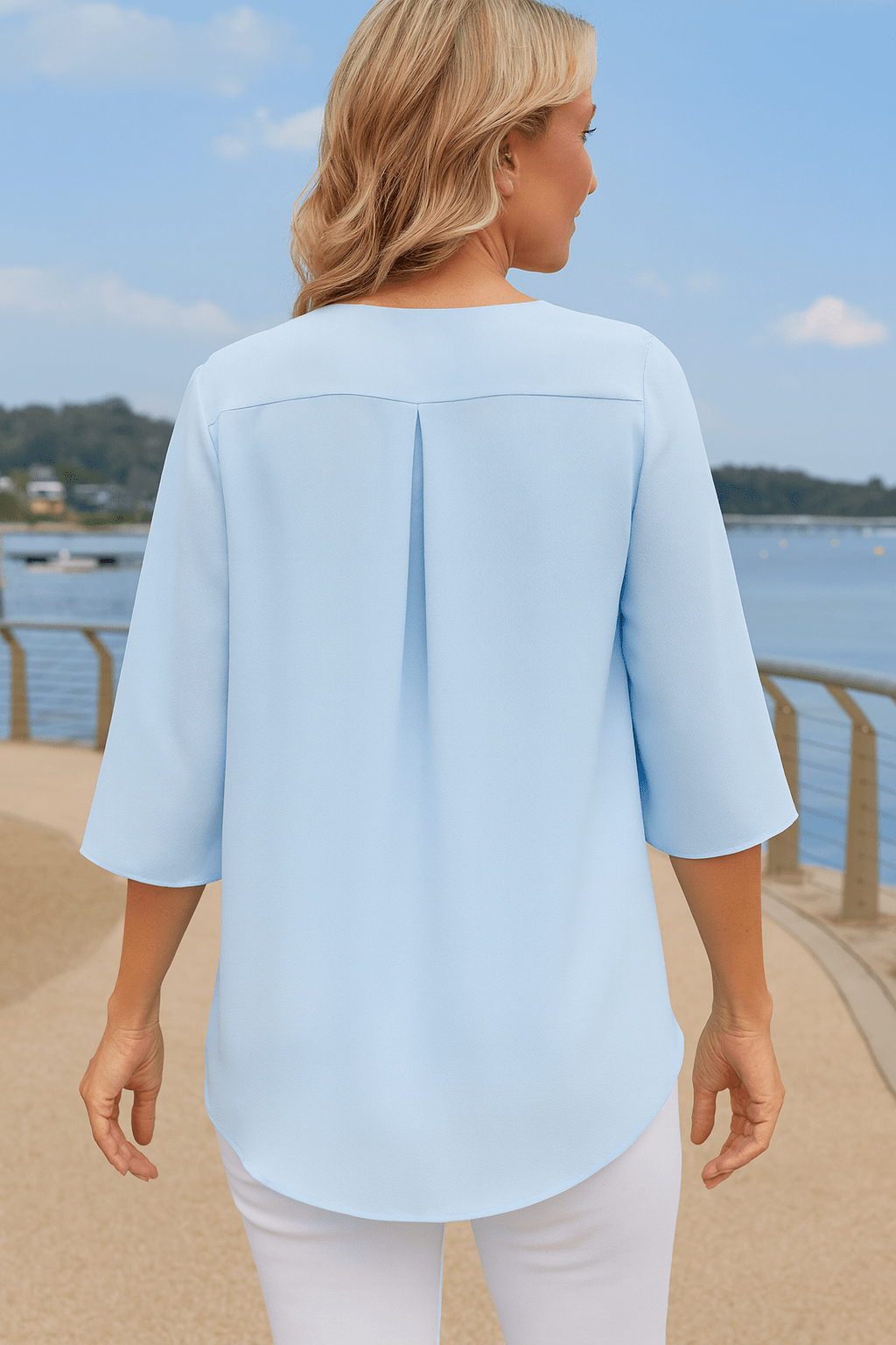 Florise | Everyday Elegance Blouse – Soft, Breathable & Flattering - Alira - Boutique