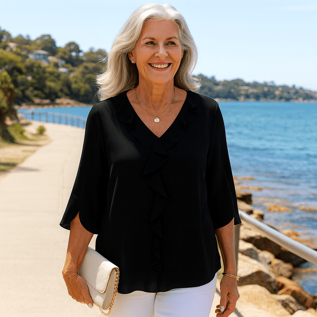 Florise | Everyday Elegance Blouse – Soft, Breathable & Flattering - Alira - Boutique