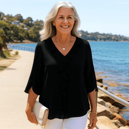 Florise | Everyday Elegance Blouse – Soft, Breathable & Flattering - Alira - Boutique