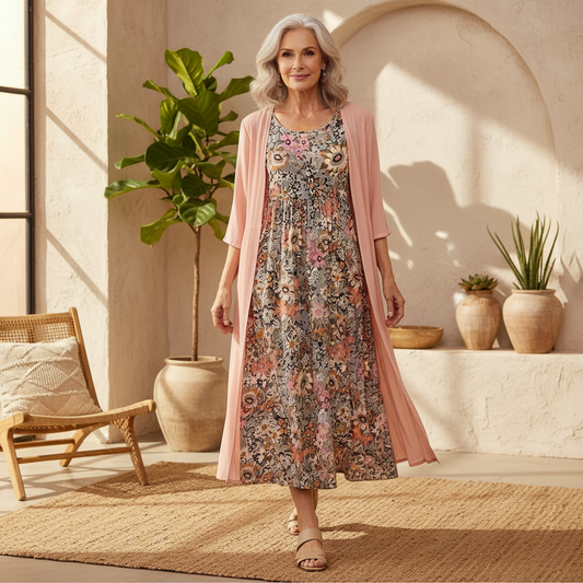 Essie - Floral Boho Dress