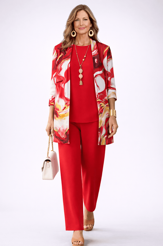 Gail - Classic Elegance Three-Piece Set - Alira - Boutique