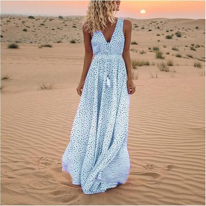 Gayle - Bohemian Maxi Dress - Alira - Boutique