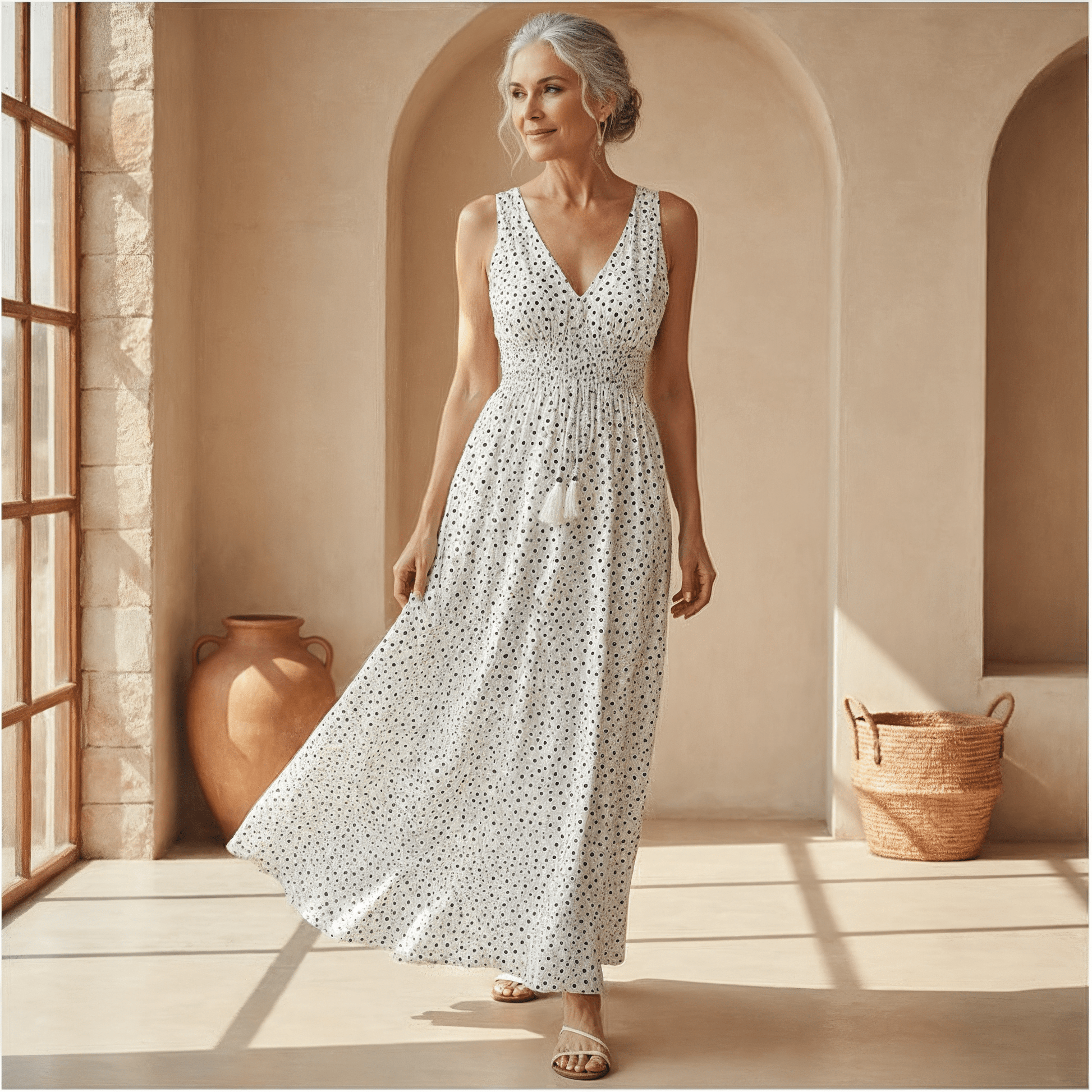 Gayle - Bohemian Maxi Dress - Alira - Boutique