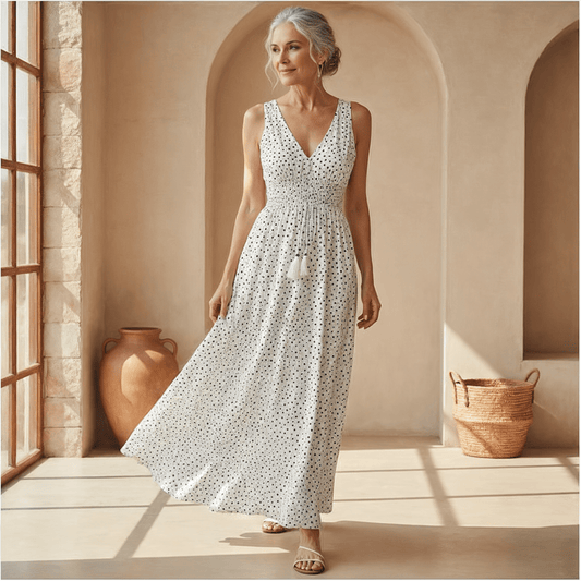 Gayle - Bohemian Maxi Dress - Alira - Boutique