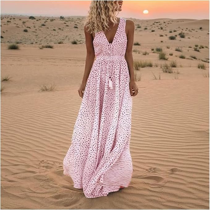 Gayle - Bohemian Maxi Dress - Alira - Boutique