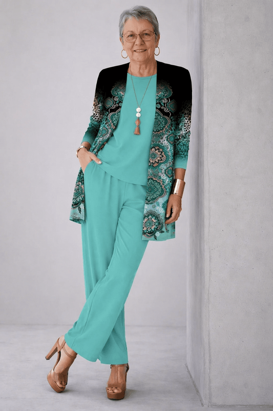 Gel - Classic Elegance Three-Piece Set - Alira - Boutique