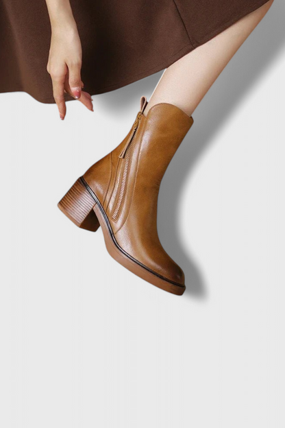 Irina | Sleek Ankle Boots for Effortless Style