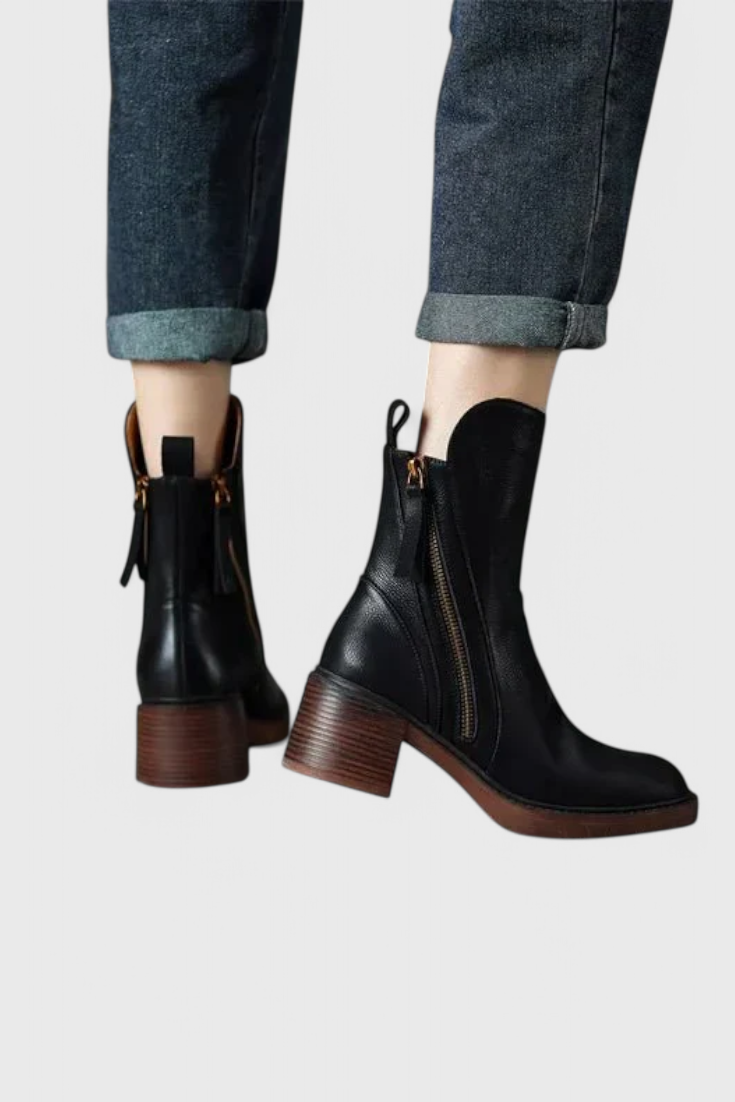 Irina | Sleek Ankle Boots for Effortless Style