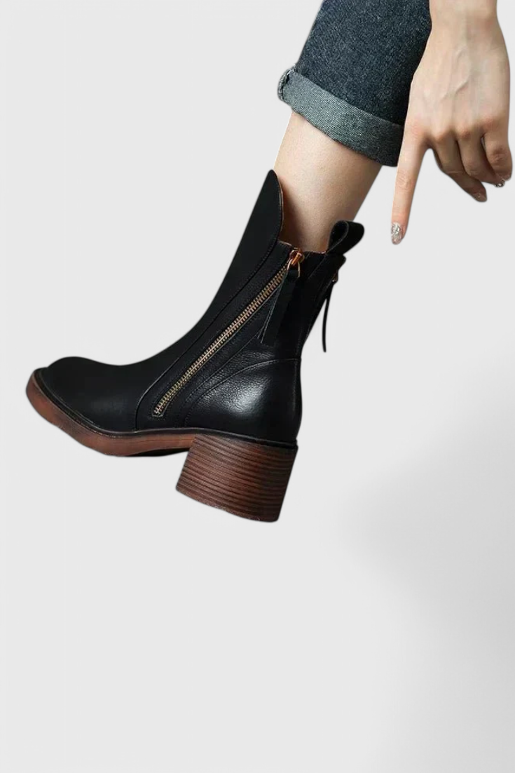 Irina | Sleek Ankle Boots for Effortless Style