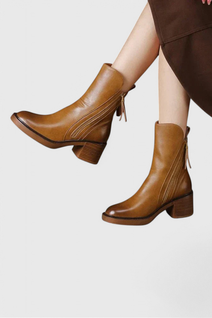 Irina | Sleek Ankle Boots for Effortless Style