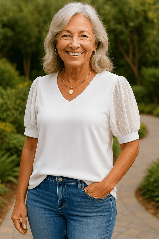 Grace | Top — Covers Arms & Tummy, Flatters Every Curve - Alira - Boutique