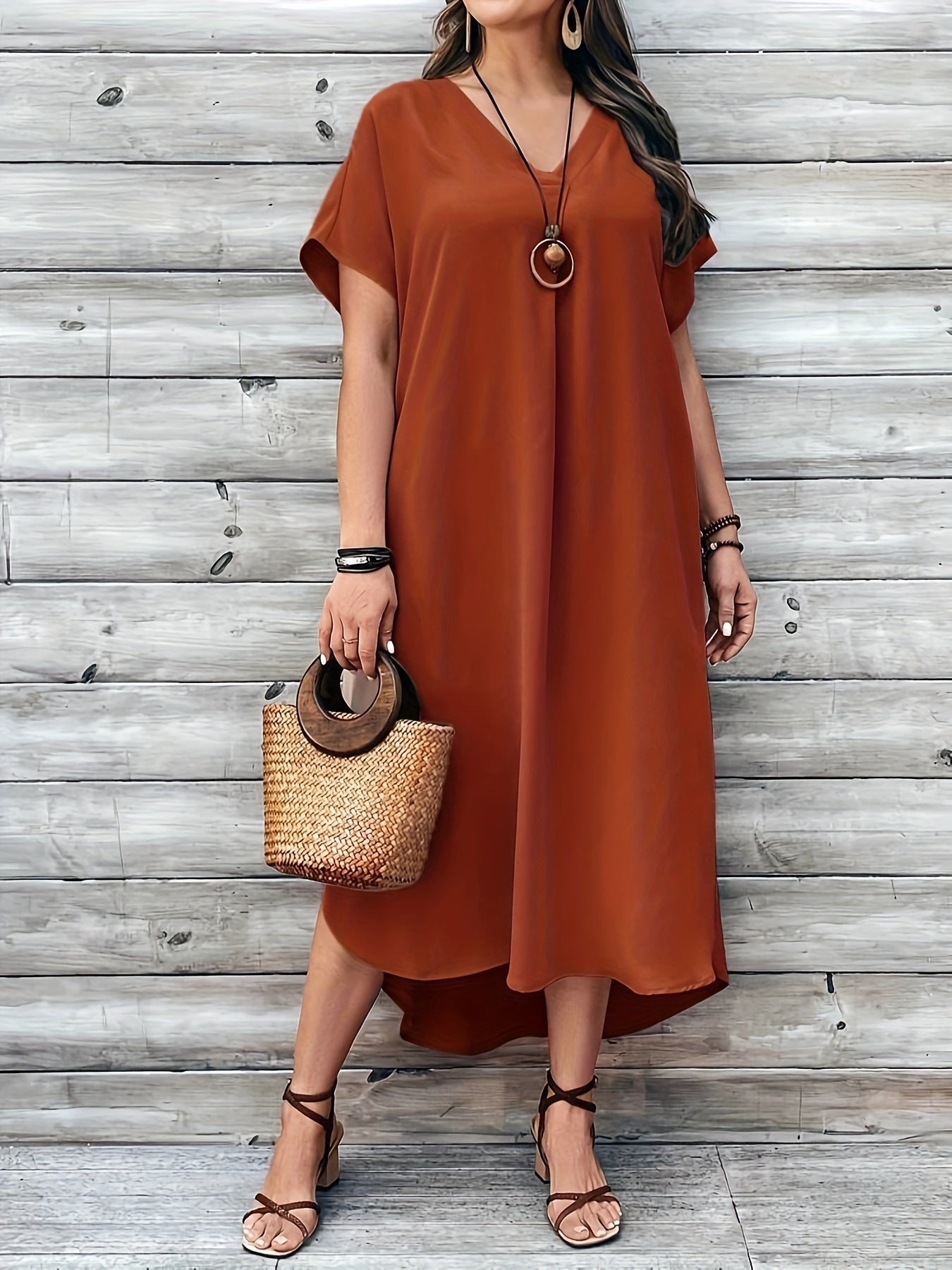 Gwendie - Flowy Comfort Dress - Alira - Boutique