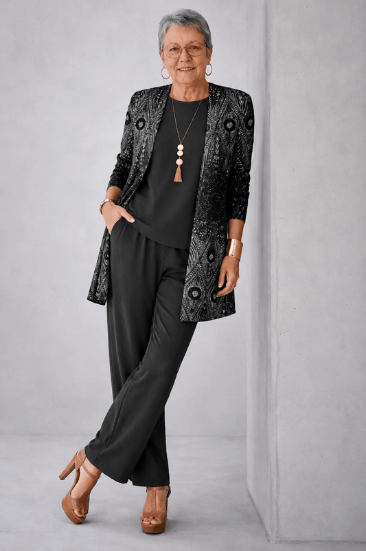 Hailey - Classic Elegance Three-Piece Set - Alira - Boutique