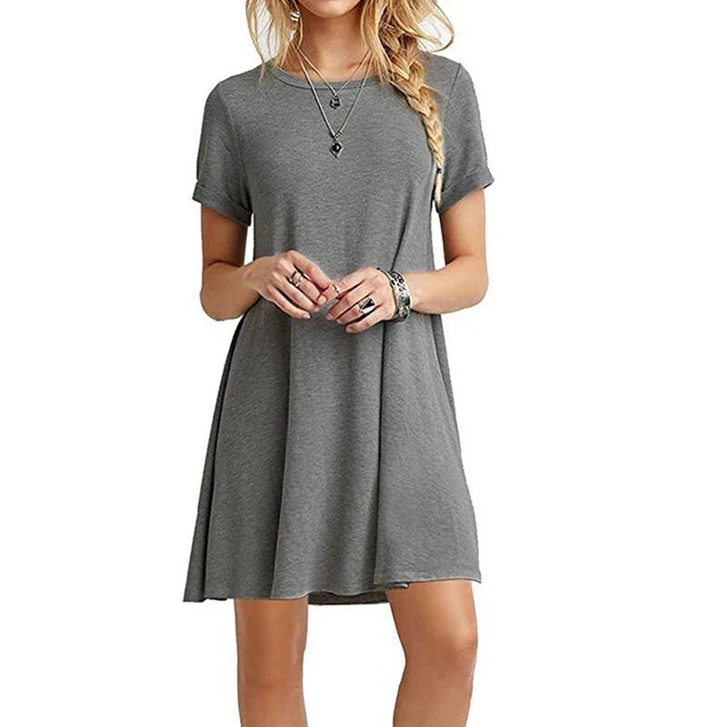 Halina - Minimalist Shirt Dress - Alira - Boutique
