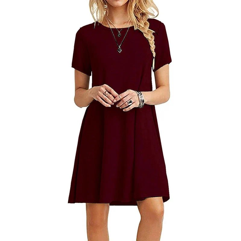 Halina - Minimalist Shirt Dress - Alira - Boutique