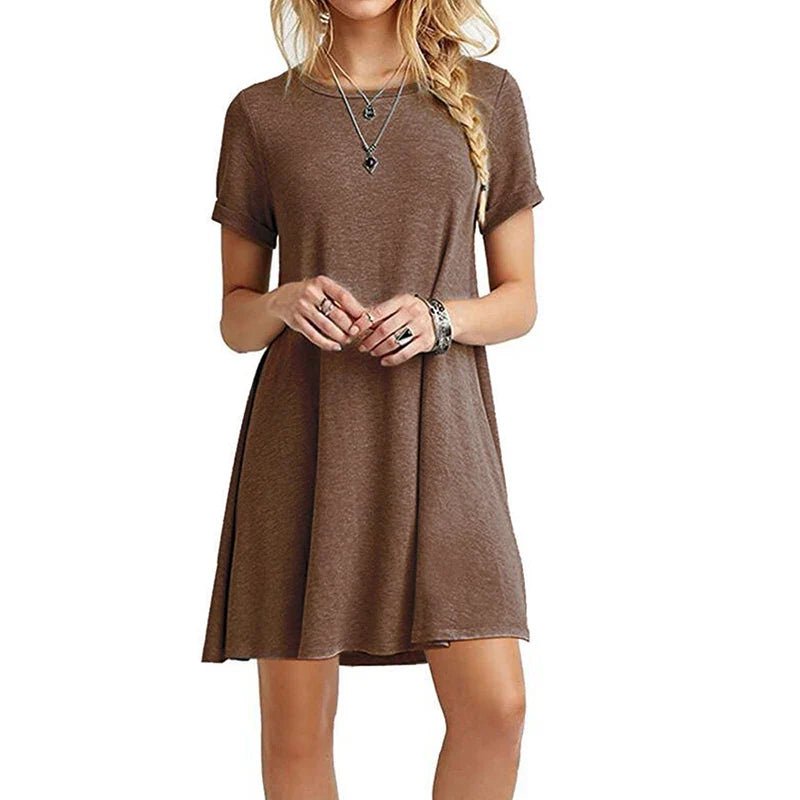 Halina - Minimalist Shirt Dress - Alira - Boutique
