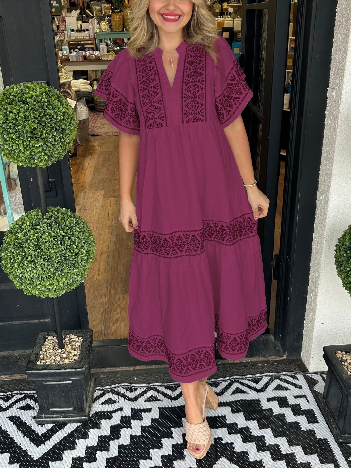 Hanna - Elegant Boho Dress - Alira - Boutique