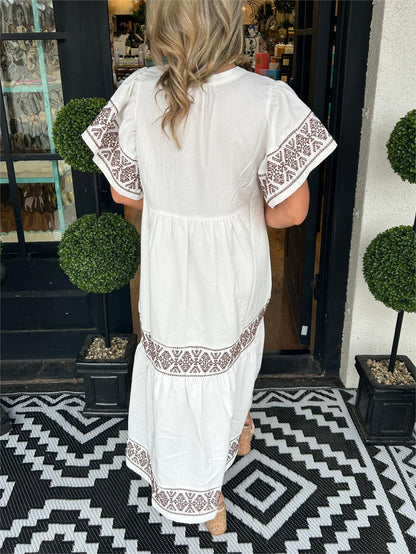 Hanna - Elegant Boho Dress - Alira - Boutique