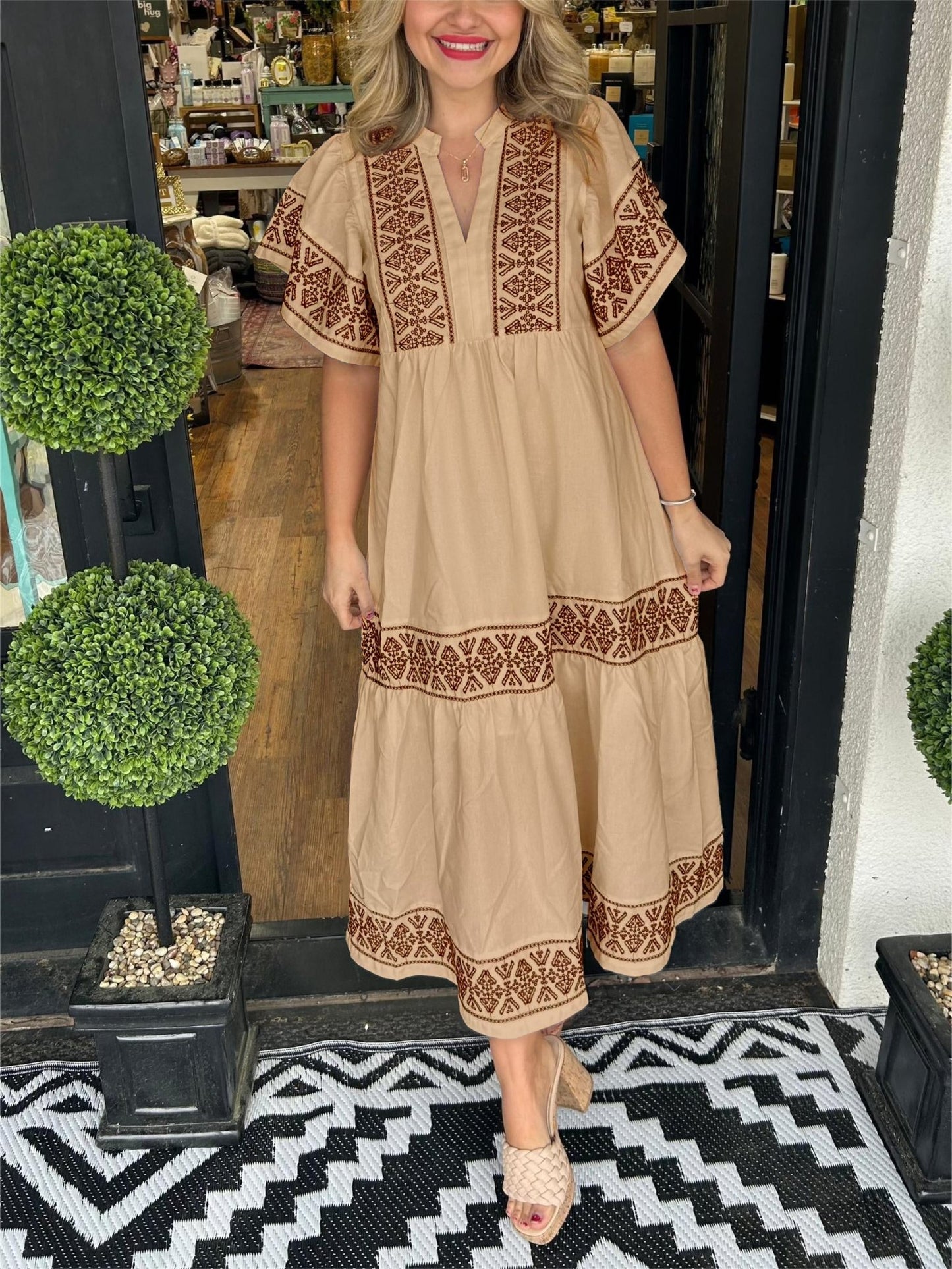 Hanna - Elegant Boho Dress - Alira - Boutique