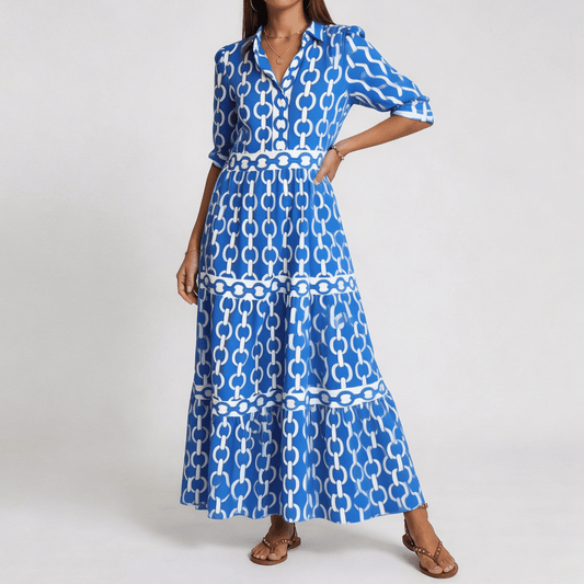 HAZEL | Chain Link Midi Dress - Alira - Boutique