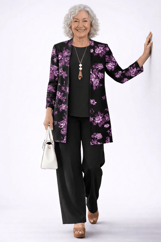 Helen - Classic Elegance Three-Piece Set - Alira - Boutique
