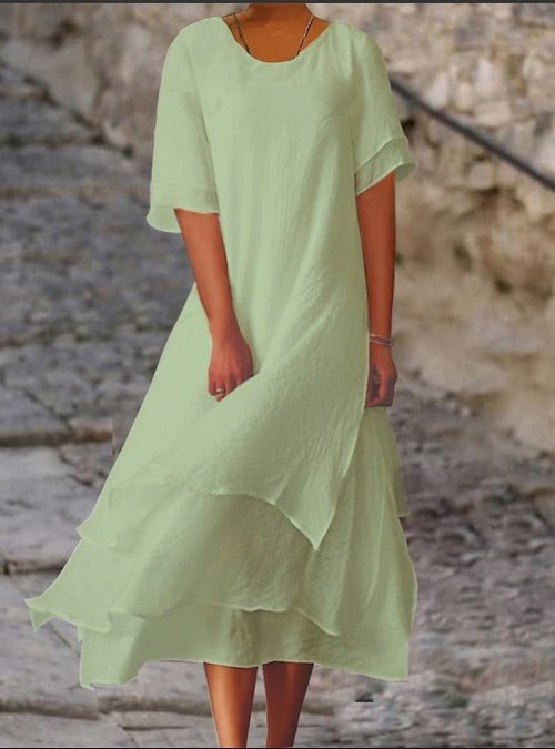 Hermine - Elegant Layered Dress - Alira - Boutique