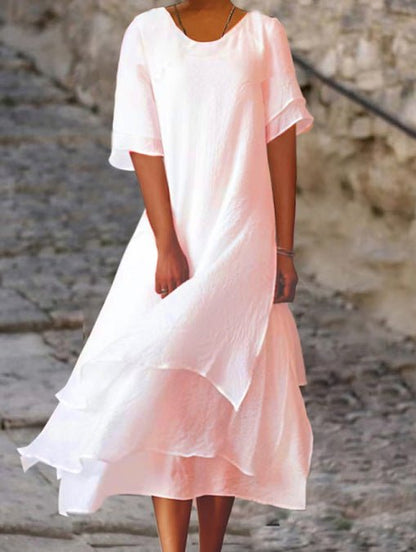 Hermine - Elegant Layered Dress - Alira - Boutique