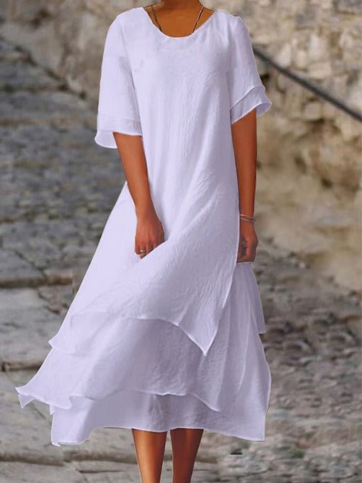 Hermine - Elegant Layered Dress - Alira - Boutique