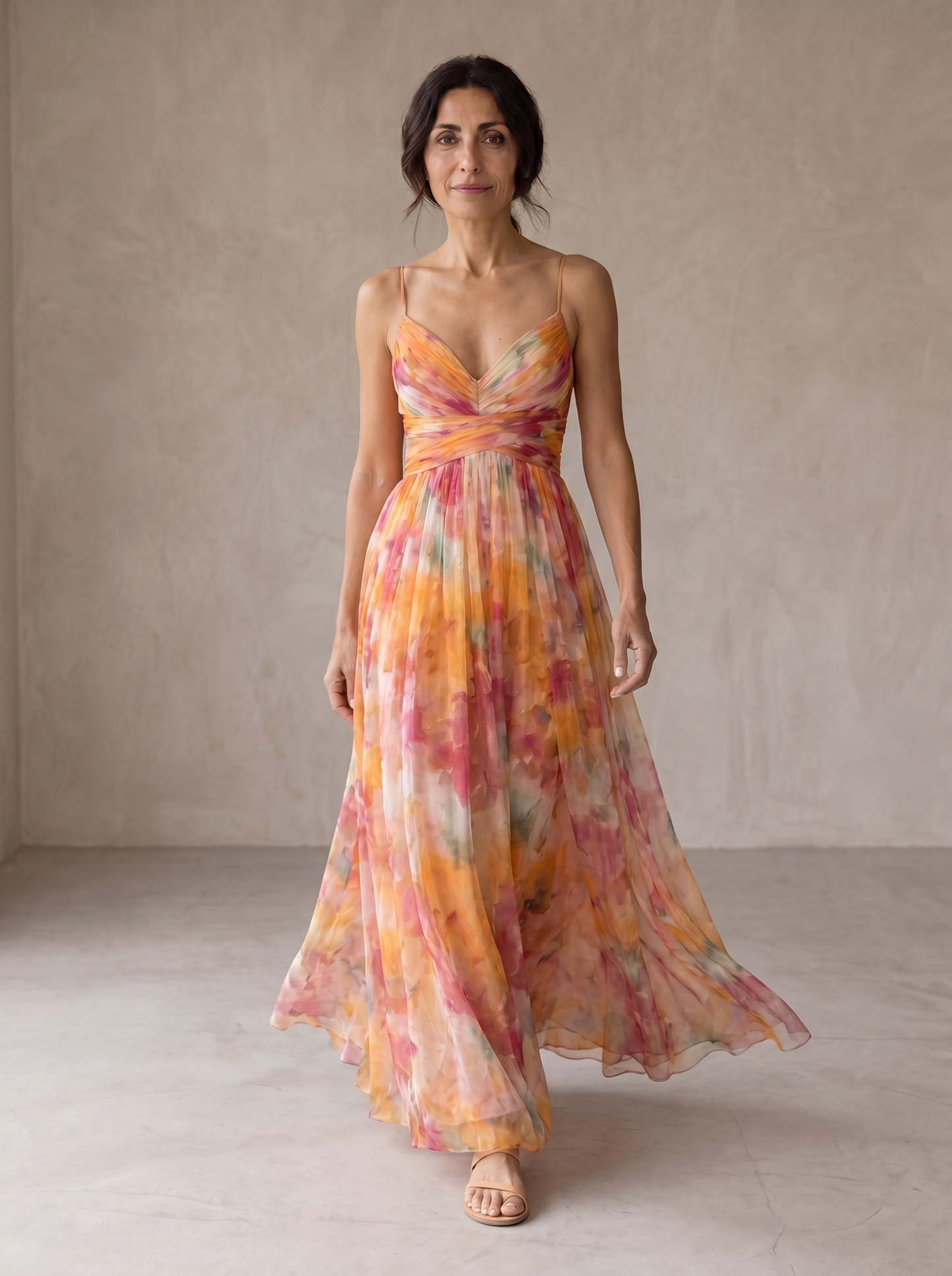 Harper | Floral Print Maxi Dress