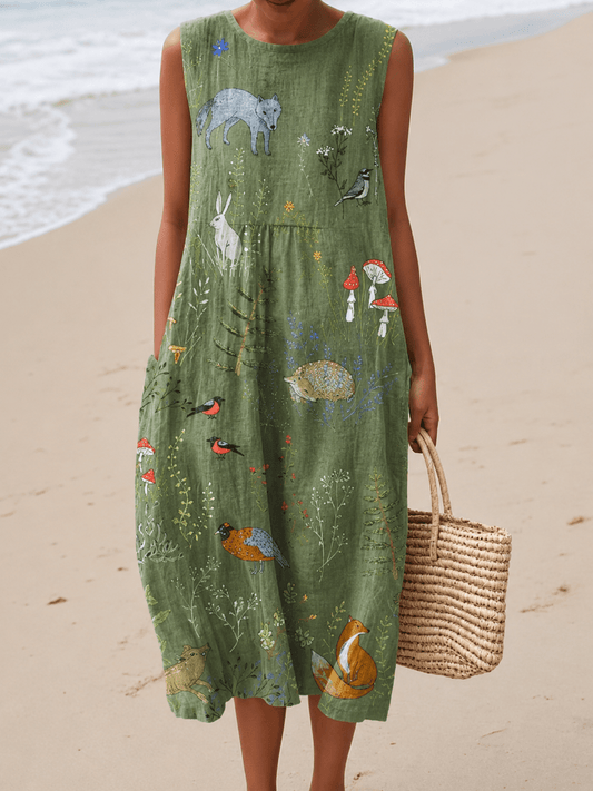 Hope™ Woodland Midi Robe - Alira - Boutique