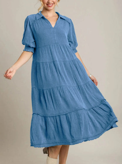 Siamara | Tiered Maxi Dress