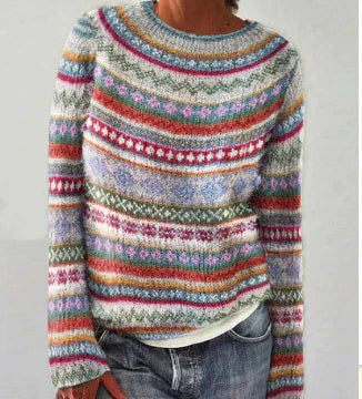 Harper | Retro Knit Jumper