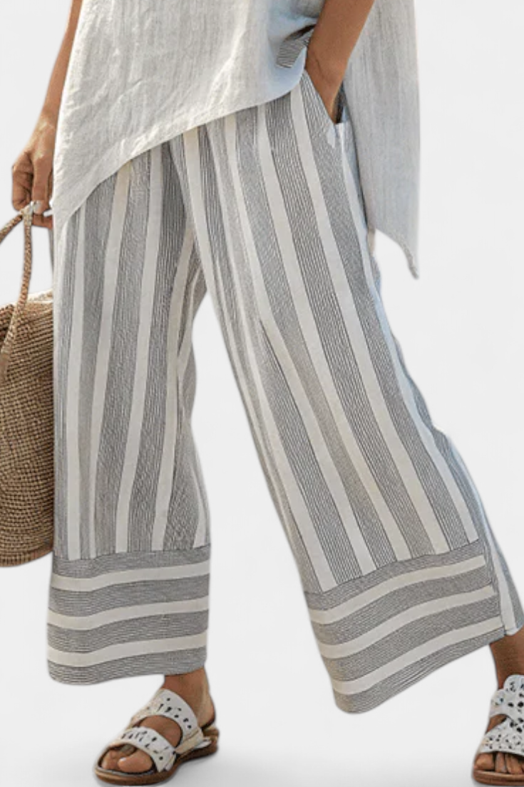Talvora | Asymmetrical Blouse & Pants