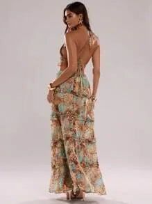 Leopard Luxe | Ruffle Two-Piece Set