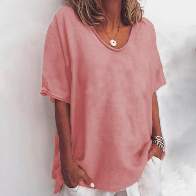 Irene | Soft Drape Everyday Top – Confidence Without Compromise - Alira - Boutique