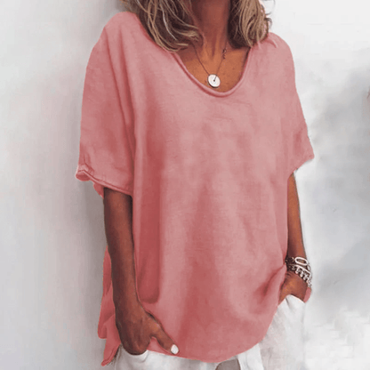 Irene | Soft Drape Everyday Top – Confidence Without Compromise - Alira - Boutique