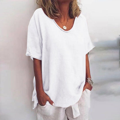 Irene | Soft Drape Everyday Top – Confidence Without Compromise - Alira - Boutique