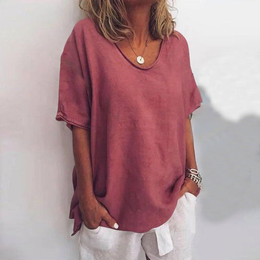 Irene | Soft Drape Everyday Top – Confidence Without Compromise - Alira - Boutique