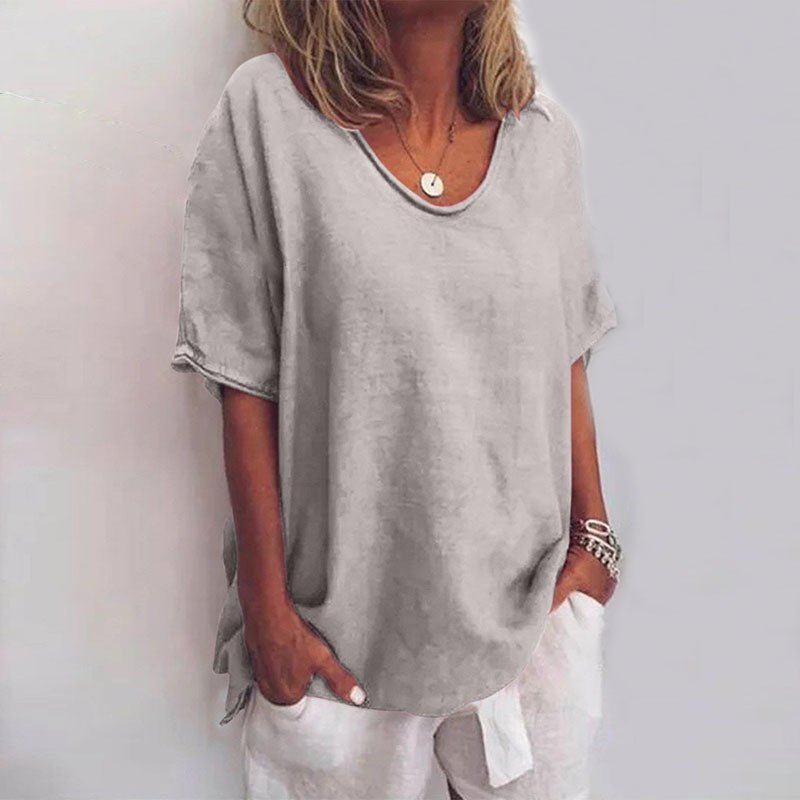 Irene | Soft Drape Everyday Top – Confidence Without Compromise - Alira - Boutique