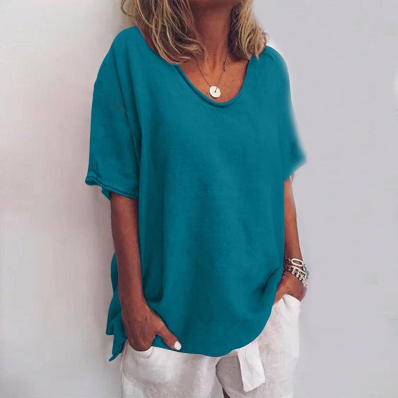 Irene | Soft Drape Everyday Top – Confidence Without Compromise - Alira - Boutique